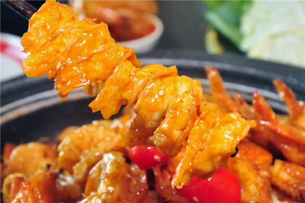 成都霸王虾是畅销市场多年的美食