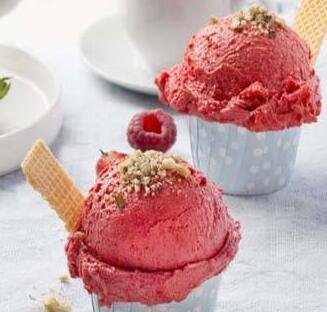 大红小甜冰淇淋