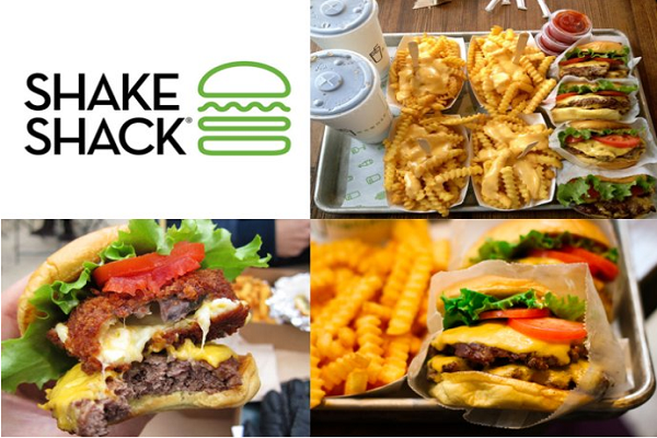 shakeshack汉堡是国外一个知名品牌在