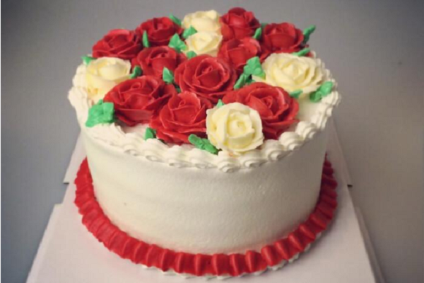 红玫瑰蛋糕